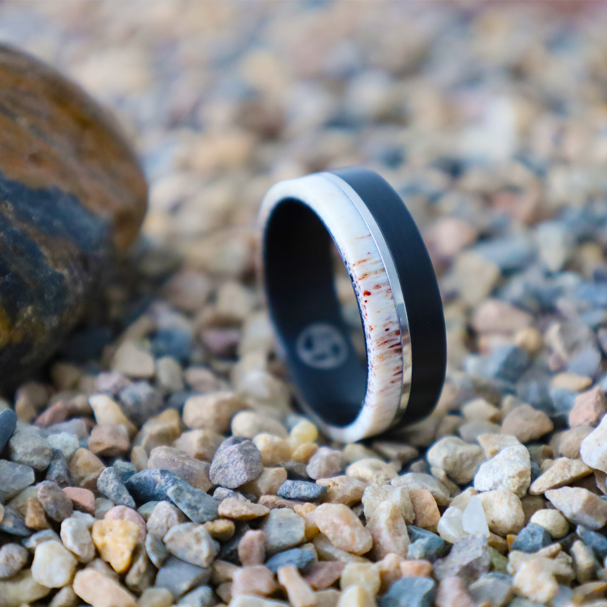 The Brady: Black Zirconium Men's Wedding Band